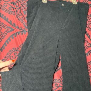 Wild Fable Women's Dark Gray Wide Leg Pants